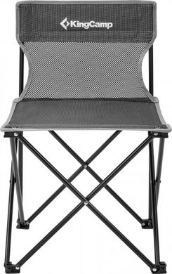 Cкладне крісло KingCamp Compact Chair in Steel M (KC3832) Black Grey CHECK