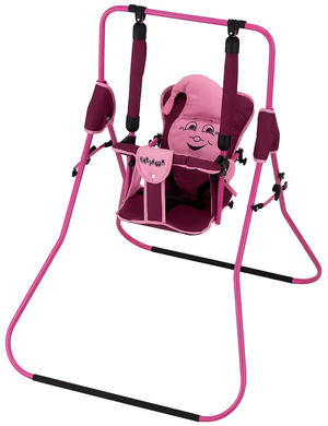 Гойдалка Babyroom Casper бордовий-світло рожевий (623772)