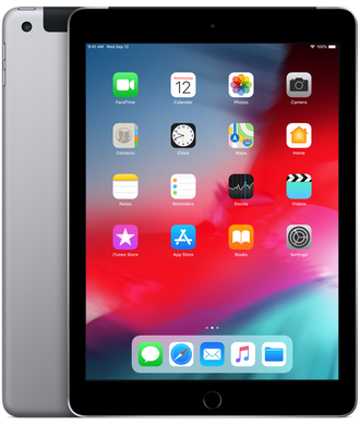 Планшет Apple iPad New 2018 4G Wi-Fi 128Gb Space Grey (MR722)
