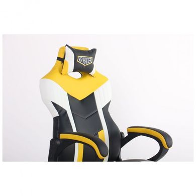 Комп'ютерне крісло для геймера AMF VR Racer Dexter Jolt чорний/жовтий (546947)