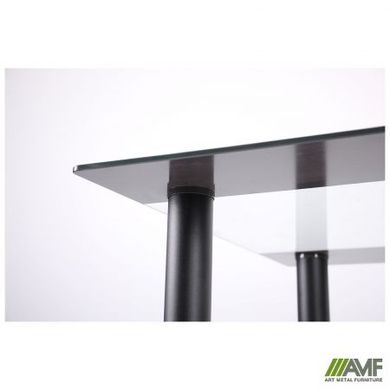 Кухонний стіл AMF Аттика DT-58 120x80 Антрацит, чорний (546525)
