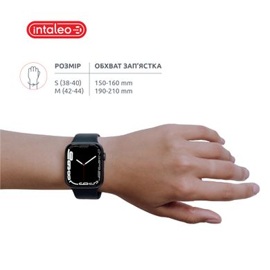 Ремінець Intaleo Silicone для Apple Watch 42/44 mm (Grey) (1283126494352)