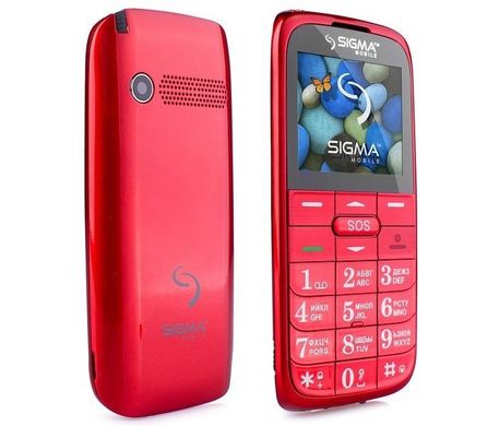 Мобільний телефон Sigma mobile Comfort 50 Slim2 Red