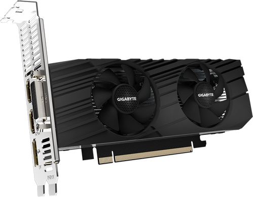Видеокарта Gigabyte GeForce GTX 1630 D6 Low Profile 4G (GV-N1630D6-4GL)