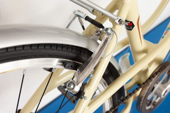 Велосипед Trinx Cute 3.0 26"х15" Yellow-Brown (10070078)