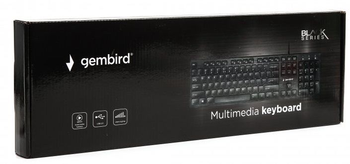 Клавиатура Gembird KB-MCH-03-UA Black