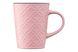 Чашка Ardesto Relief, 320 мл, розовая, керамика (AR3474P)
