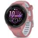 Смарт-годинник Garmin Forerunner 265s Black Bezel with Light Pink Case and Light Pink/Powder Grey Silicone Band (010-02810-15)