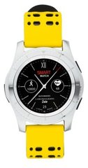 Cмарт-часы ATRIX Smart watch X4 GPS PRO silver-yellow