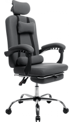 Офісне крісло для керівника GT Racer X-8003 fabric gray