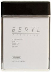Универсальная мобильная батарея Remax Power Bank Beryl RPP-69 8000 mah White