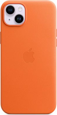 Чохол Apple для iPhone 14 Plus Leather Case with MagSafe Orange (MPPF3ZE/A)