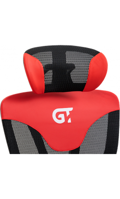 Комп'ютерне крісло для геймера GT Racer X-6005 Black/Red
