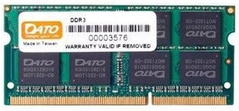 Оперативна пам'ять Dato 8 GB SO-DIMM DDR3 1600 MHz (DT8G3DSDLD16)