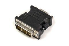 Перехідник PowerPlant VGA - DVI-I (24 + 5 pin), Black