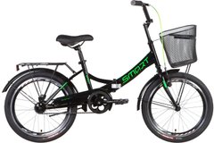 Велосипед 20" Formula Smart 2022 (черно-зеленый) (OPS-FR-20-078)