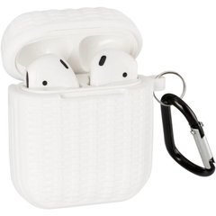 Чохол Weaving Silicon Case AirPods White