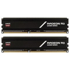 Оперативная память для ПК AMD DDR4 3000 8GB KIT (4GBx2) Heat Shield (R9S48G3000U1K)