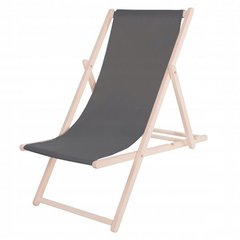 Шезлонг (крісло-лежак) дерев'яний Springos DC0001 GR
