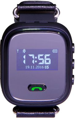 Детские GPS часы-телефон GOGPS Me К10 Черны
