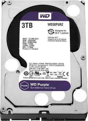 Внутренний жесткий диск WD Purple (WD30PURZ)