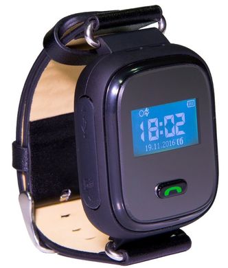 Детские GPS часы-телефон GOGPS Me К10 Черны