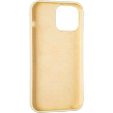 Чехол Original Full Soft Case for iPhone 13 Pro Max Mellow Yellow