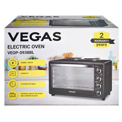 Электрическая печь Vegas VEOP-0938BL