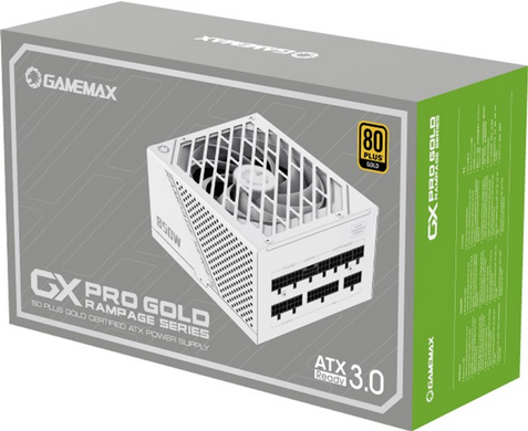Блок живлення GameMax GX-850 PRO White