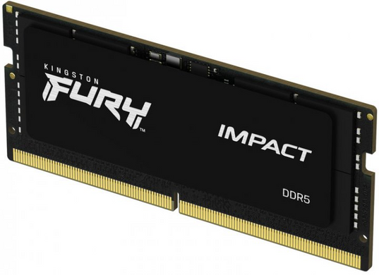Оперативна пам'ять Kingston FURY 16 GB SO-DIMM DDR5 4800 MHz Impact (KF548S38IB-16)