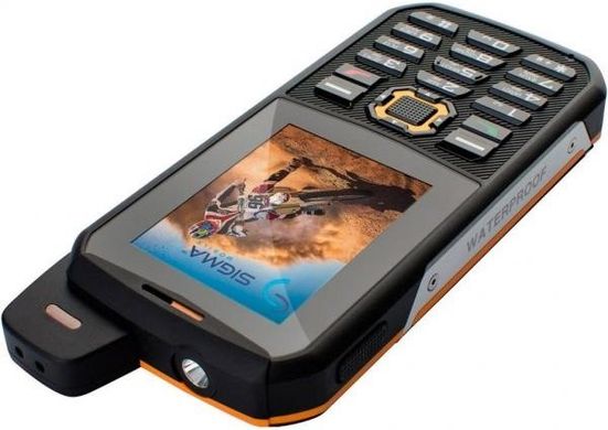 Мобильный телефон Sigma mobile X-treme 3GSM Black-Orange