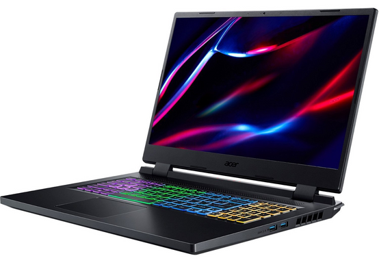 Ноутбук Acer Nitro 5 AN517-55-75VK Obsidian Black (NH.QLFEU.006)