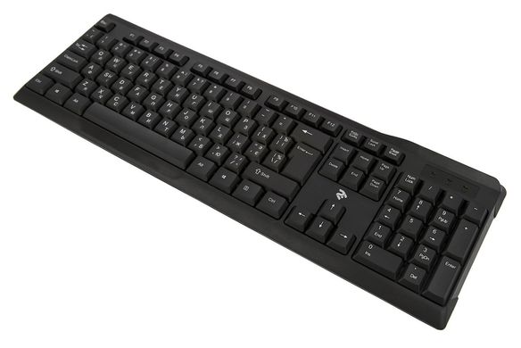 Клавиатура 2E KS 104 USB Black (2E-KS104UB)