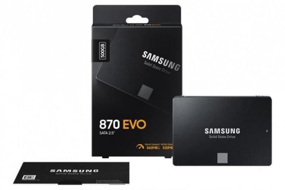 SSD накопичувач Samsung 870 EVO 250 GB (MZ-77E250B/EU)