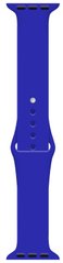 Ремінець Intaleo Silicone для Apple Watch 42/44 mm (Blue) (1283126494369)