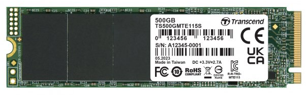 SSD накопитель Transcend 115S 500 GB (TS500GMTE115S)