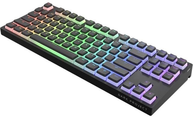 Клавіатура з кейкапами DARK PROJECT (DPO-KD-87A-006700-GYL+KS-48) (сіро-білі)