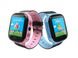Детский GPS часы-телефон GOGPS К12 Розовый
