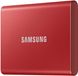 SSD-накопитель 500GB USB 3.2 Gen 2 Samsung T7 Red (MU-PC500R / WW)