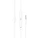 Навушники HOCO M101 Crystal joy wire-controlled earphones with microphone White