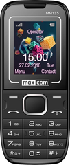 Мобильный телефон Maxcom MM135 Black-Blue (без зарядного устройства)