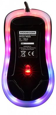 Миша Modecom Volcano GMX Silent Assassin RGB (M-MC-GMX-SILENT-ASSASSIN) Black
