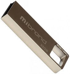 Флешка Mibrand USB 2.0 Shark 32Gb Silver (MI2.0/SH32U4S)