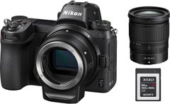 Фотоапарат Nikon Z7 + 24-70 f/4 S + FTZ Adapter Kit + 64GB XQD (VOA010K008)