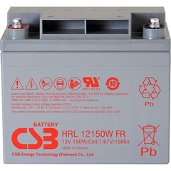 Аккумуляторная батарея CSB HRL12150WFR 12V 38Ah (YT26200)