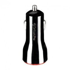 Автомобільний зарядний пристрій Gelius Pro Edition USB Fast Charger 5-12v 2A QC 2.0 (GL-02) Black