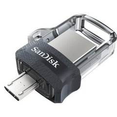 Флеш-накопитель SanDisk USB 3.0 Ultra Dual Drive OTG M3.0 256Gb (150Mb/s) (SDDD3-256G-G46)