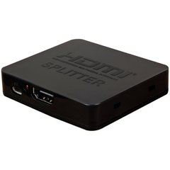 Спліттер PowerPlant HDMI 1x2 V1.4, 4Kx2K, 3D (HDSP2-M)
