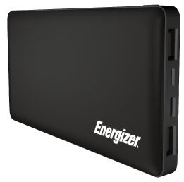 Універсальна мобільна батарея Energizer UE10015-10000 mAh Li-pol+TYPE-C (Black)