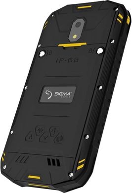 Смартфон Sigma mobile X-treme PQ17 Black-Yellow